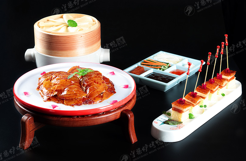 守柴炉烤鸭